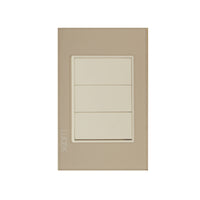 Placa Ciega Disponible en Color Blanco, Marfil, Menta y Negro (Modelo a Elegir)