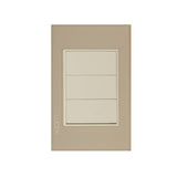 Placa Ciega Disponible en Color Blanco, Marfil, Menta y Negro (Modelo a Elegir)