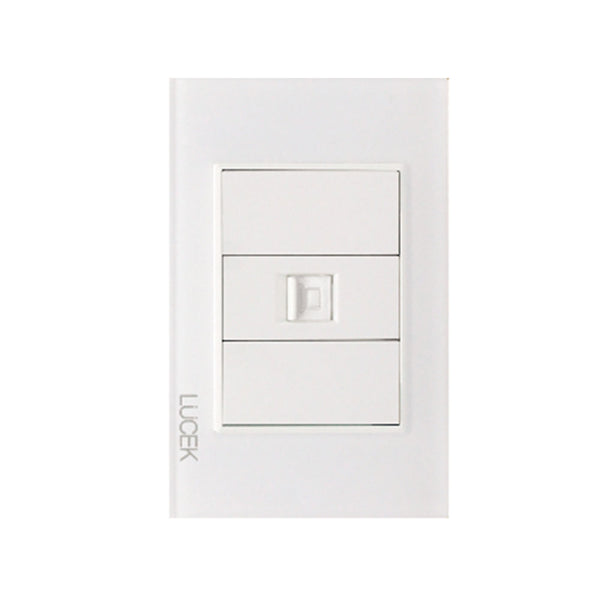 Placa con Conexión a Internet Disponible en Color Blanco, Marfil, Menta y Negro (Modelo a Elegir)