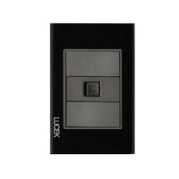 Placa con Conexión a Internet Disponible en Color Blanco, Marfil, Menta y Negro (Modelo a Elegir)