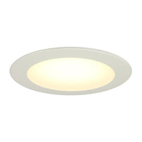 Plafon de Empotrar en Color Blanco Disponible en Luz Calida y Luz Blanca (Modelo a Elegir)