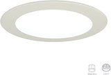 Plafon de Empotrar en Color Blanco Disponible en Luz Calida y Luz Blanca (Modelo a Elegir)