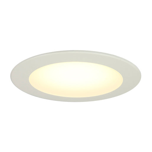 Plafon de Empotrar en Color Blanco Disponible en Luz Calida y Luz Blanca (Modelo a Elegir)