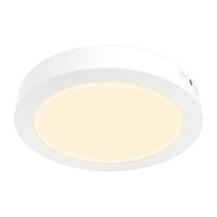 Plafón de Sobreponer de 18W en Color Blanco Disponible en Luz Blanca y Cálida (Modelo a Elegir)