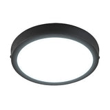 Plafón de Sobreponer de 18W en Color Negro Disponible en Luz Blanca y Cálida (Modelo a Elegir)