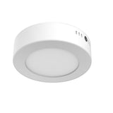 Plafón de Sobreponer de 6W en Color Blanco Disponible en Luz Blanca y Cálida (Modelo a Elegir)