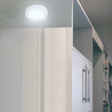 Plafón de Sobreponer de 6W en Color Blanco Disponible en Luz Blanca y Cálida (Modelo a Elegir)