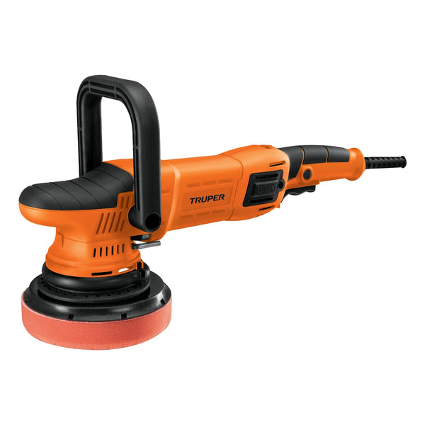 Pulidora 6" Doble Accion de 900 W en Color Naranja