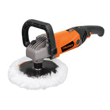 Pulidora 7" Profesional de 1,200 W en Color Naranja con Negro