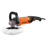 Pulidora 7" Profesional de 1,200 W en Color Naranja con Negro