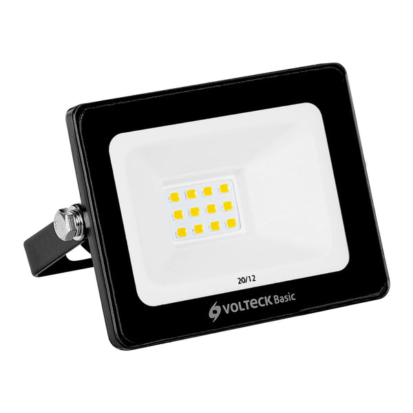 Reflector Led de 10W Ultra Delgado en Luz Cálida Uso Exterior/Interior