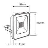 Reflector de 50W para Uso de Exterior/Interior en Luz Ámbar