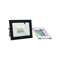 Reflector LED de 10W RGB Incluye Control Remoto