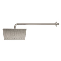 Regaderas Cuadradas para Pared de Plato Delgado 10" Disponible en Color Cromo y Satin (Modelo a Elegir)