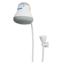 Regaderas Eléctricas 5 3/4" 4 Temperaturas Disponible en Color Blanco, Gris, Azul y Beige (Modelo a Elegir)