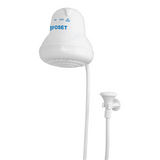 Regaderas Eléctricas 5 3/4" 4 Temperaturas Disponible en Color Blanco, Gris, Azul y Beige (Modelo a Elegir)
