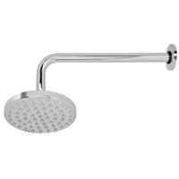Regaderas de Plato Ancho Redondas 6" Disponible en Color Cromo y Satin (Modelo a Elegir)