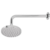 Regaderas de Plato Ancho Redondas 6" Disponible en Color Cromo y Satin (Modelo a Elegir)