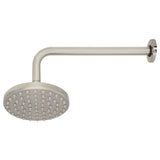 Regaderas de Plato Ancho Redondas 6" Disponible en Color Cromo y Satin (Modelo a Elegir)