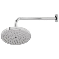 Regaderas de Plato Ancho Redondas 8" Disponible en Color Satin y Cromo (Modelo a Elegir)