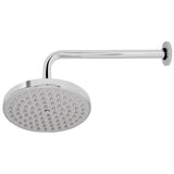 Regaderas de Plato Ancho Redondas 8" Disponible en Color Satin y Cromo (Modelo a Elegir)