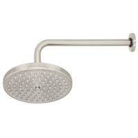 Regaderas de Plato Ancho Redondas 8" Disponible en Color Satin y Cromo (Modelo a Elegir)
