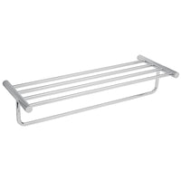 Repisa de Laton Portatoalla Disponible en Color Cromo y Satin (Modelo a Elegir)