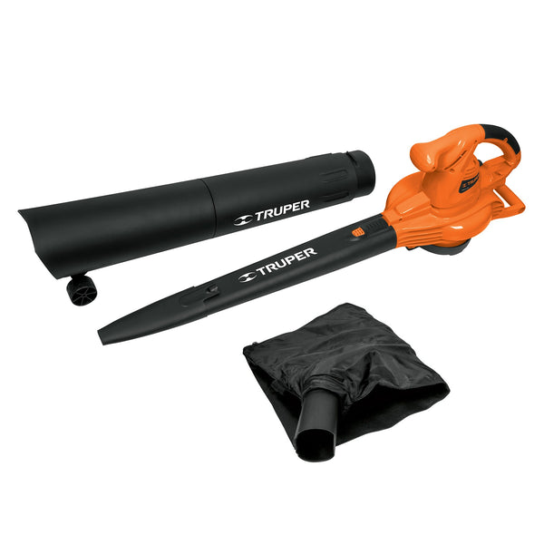 Sopladora Eléctrica en Color Negro con Naranja