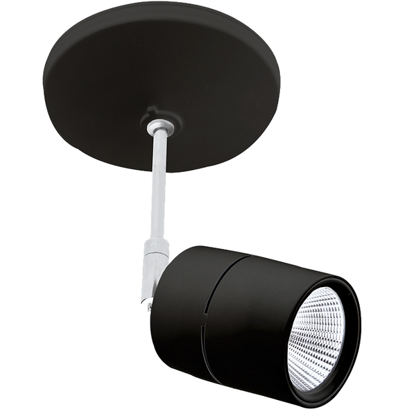 Spot para Techo y Pared Disponible en Color Negro, Blanco y Satín (Modelo a Elegir)