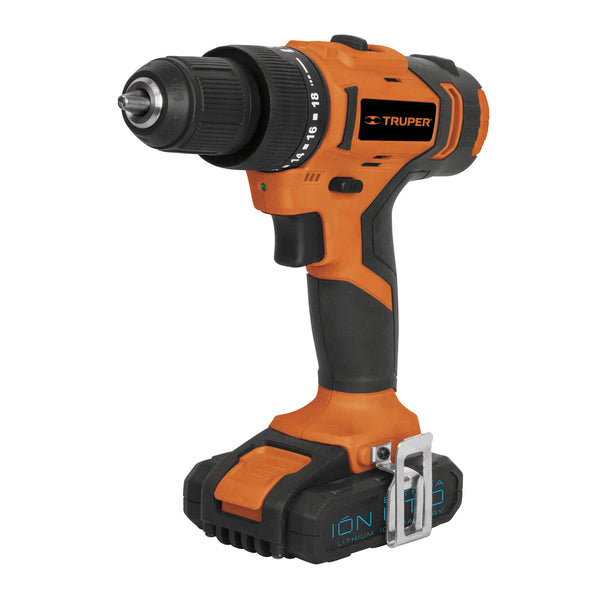 Taladro Inalambrico 1/2" en Color Naranja con Negro