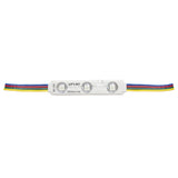 Tira de 20 Módulos 3 Leds para Exterior de Colores RGB